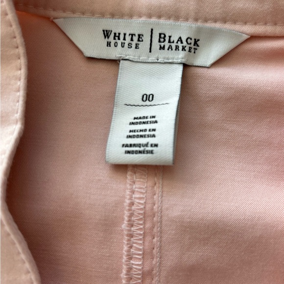 WHBM Feminine Ruffle Pink Jacket with frills 00 xxs - Picture 8 of 9